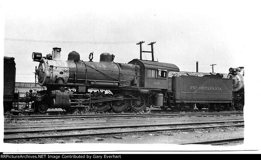 PRR 2-8-0 #2615 - Pennsylvania RR